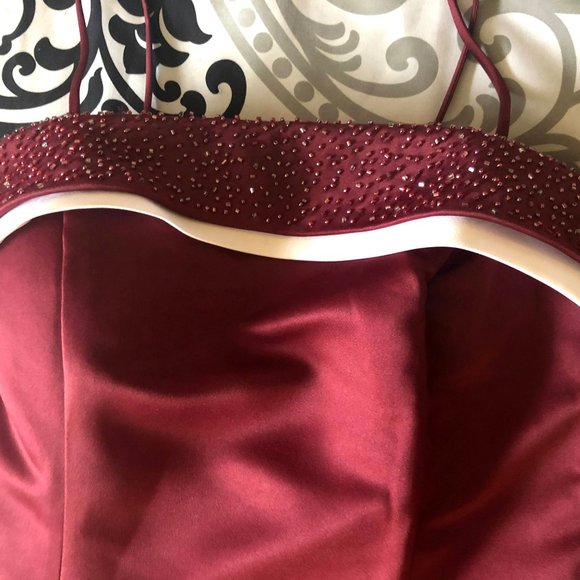 Long Red Dress - Picture 2 of 7